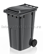 Контейнер для мусора 240 л серый облегченный 240 серый в Караганде