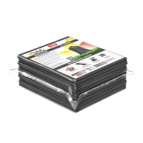 Мешки для мусора 160 л, серые, в пачке 10 шт., ПВД, 40 мкм, 900х1100 мм, i-Bag в Караганде Мешки для мусора 160 л, серые, в пачке 10 шт., ПВД, 40 мкм, 900х1100 мм, i-Bag в Караганде