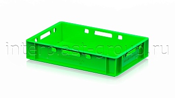 Ящик для мяса и колбасных изделий Е-1 светло-зеленый в Караганде