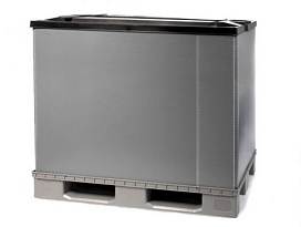 Пластиковый разборно сборный контейнер PolyBox 1000 в Караганде