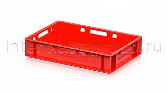 Ящик для мяса и колбасных изделий Е-1 красный в Караганде