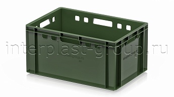 Ящик для мяса и колбасных изделий Е-3 зеленый в Караганде
