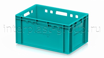 Ящик для мяса и колбасных изделий Е-3 бирюзовый в Караганде