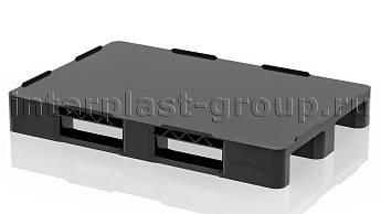 Поддон пластиковый сплошной на двух полозьях в Караганде