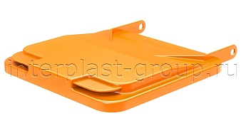 Комплект крышки для контейнера 120 л. оранжевая  оранжевый в Караганде