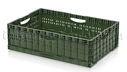 Ящик складной 600х400х180 темно-зеленый