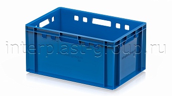 Ящик для мяса и колбасных изделий Е-3 голубой в Караганде