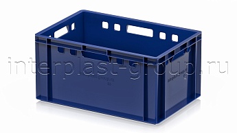 Ящик для мяса и колбасных изделий Е-3 темно-синий в Караганде