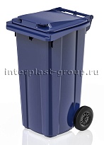 Мусорный контейнер 120 л синий 120 синий в Караганде