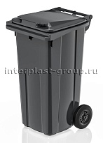 Мусорный контейнер 120 л серый 120 серый в Караганде Мусорный контейнер 120 л серый 120 серый в Караганде