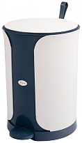 Контейнер для мусора Sтилъ с педалью 18 л синий 18 синий в Караганде