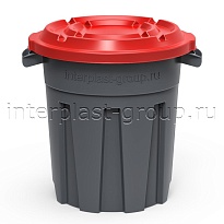 Мусорный бак универсальный 60 л серый 60 серый в Караганде Мусорный бак универсальный 60 л серый 60 серый в Караганде